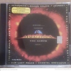 CDs de Música: B.S.O. ARMAGEDDON - THE ALBUM - CD 1998 (AEROSMITH, JON BON JOVI, ZZ TOP, JOURNEY...). Lote 319712093