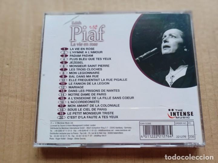 CDs de m&uacute;sica: EDITH PIAF - LA VIE EN ROSE CD - Foto 3
