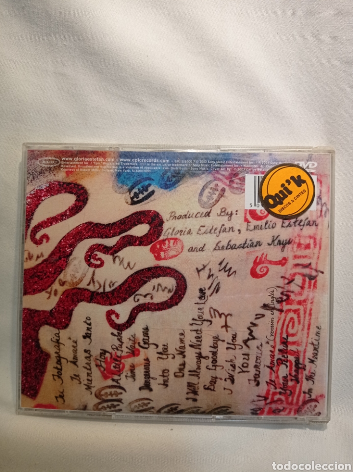 CDs de m&uacute;sica: 2 CD GLORIA ESTEFAN UNWRAPPED - Foto 2
