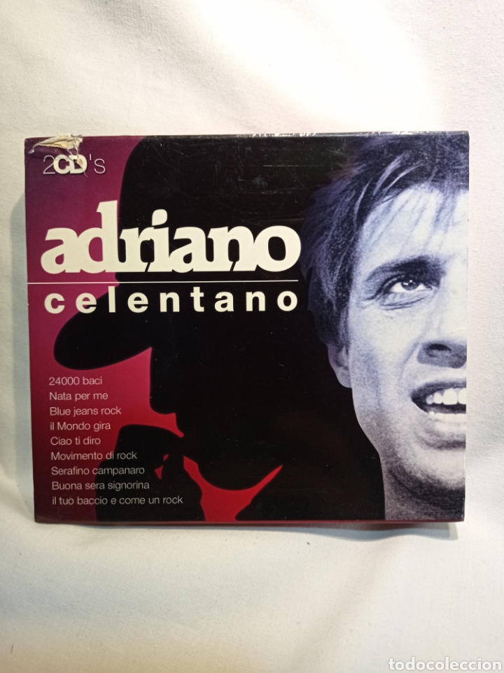 CDs de m&uacute;sica: 2CDS ADRIANO CELENTANO BUEN ESTADO - Foto 1