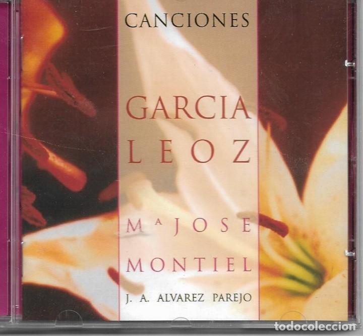 Music CDs: GARCIA LEOZ - MARIA JOSE MONTIEL CD ALBUM 2001 PRECINTADO