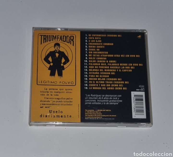 CDs de m&uacute;sica: LOS RODR&Iacute;GUEZ / CD / HASTA LUEGO - Foto 3