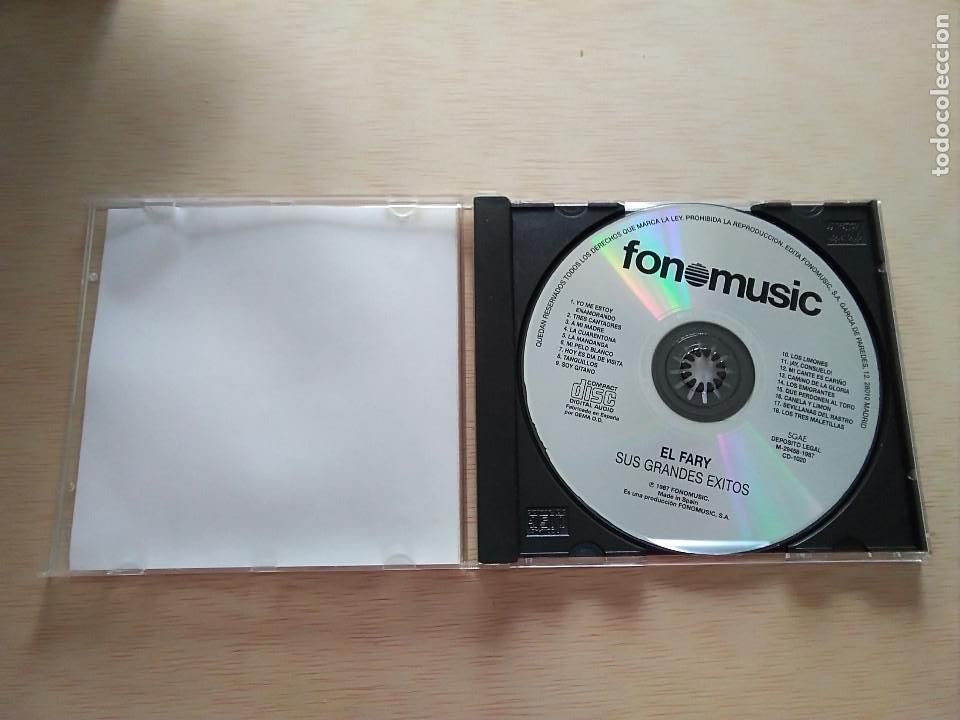 CDs de m&uacute;sica: CD EL FARY SUS GRANDES EXITOS - Foto 3
