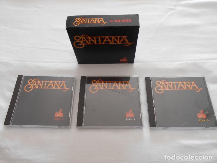 CDs de m&uacute;sica: SANTANA - ESTUCHE CON TRES CD&acute;s - Foto 1