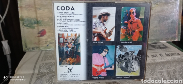 CDs de m&uacute;sica: CD - CODA. Dificil - Foto 3