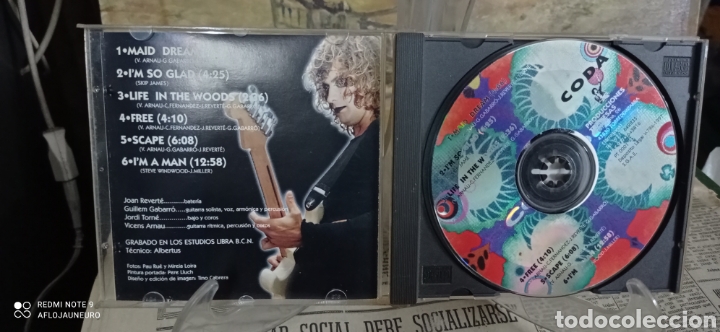 CDs de m&uacute;sica: CD - CODA. Dificil - Foto 2