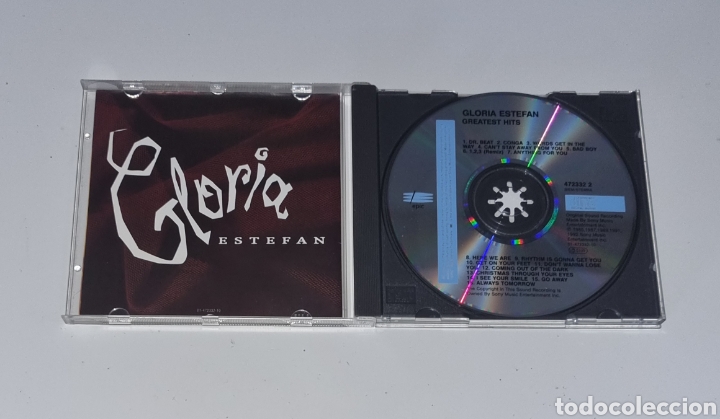CDs de m&uacute;sica: GLORIA ESTEFAN / CD / GREATEST HITS - Foto 2