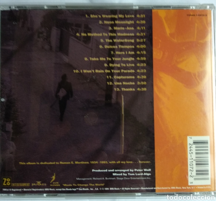 CDs de m&uacute;sica: *ROSCO MART&Iacute;NEZ, US, BMG, 1994 - Foto 2