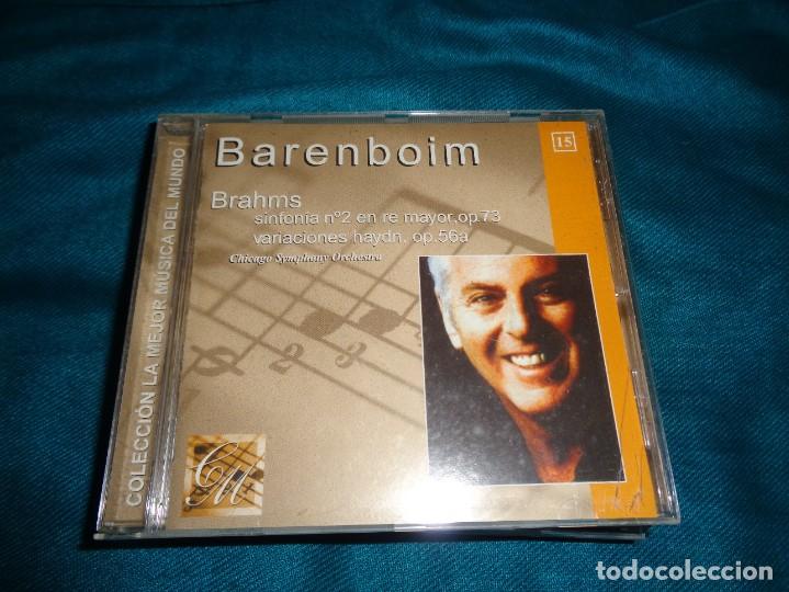 CDs de m&uacute;sica: DANIEL BARENBOIM. BRAHMS : SINFONIA N&ordm; 2. CD. IMPECABLE(#) - Foto 1