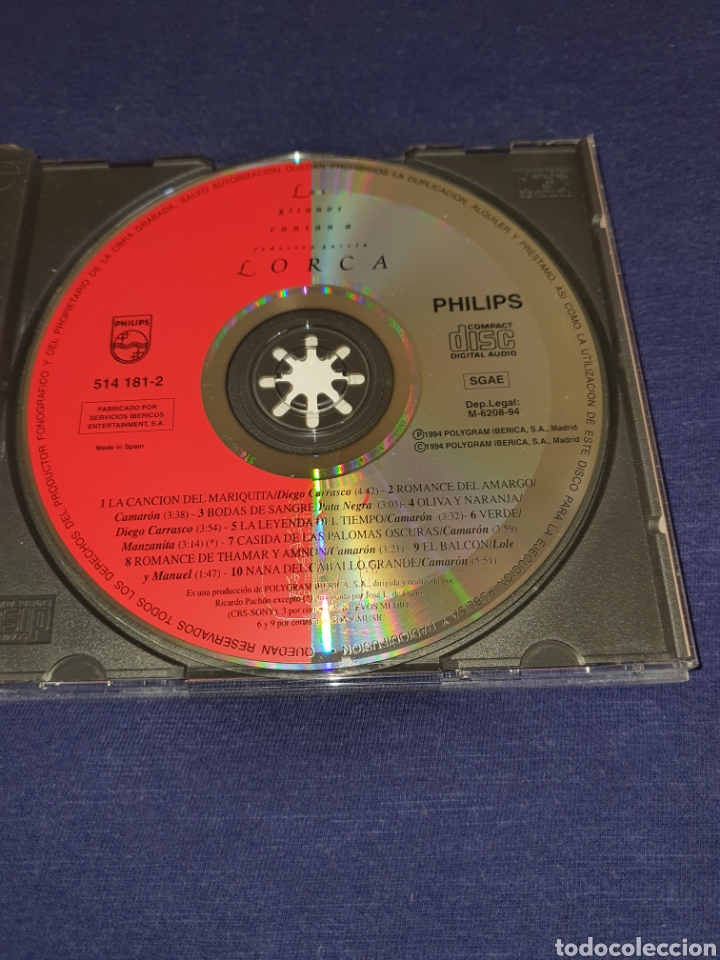 CDs de m&uacute;sica: Los gitanos cantan a Lorca - Foto 3