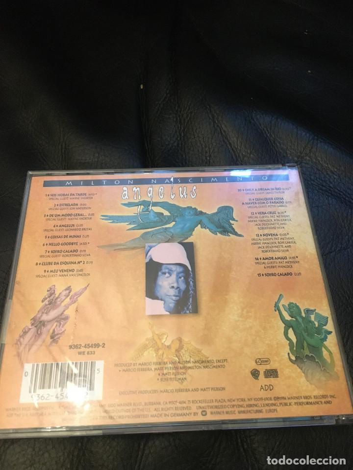 CDs de m&uacute;sica: MILTON NASCIMENTO - ANGELUS - CD - Foto 2