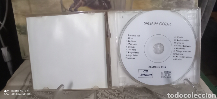 CDs de m&uacute;sica: CD - SALSA PA GOZAR - Foto 2