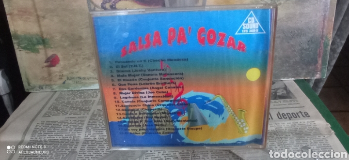 CDs de m&uacute;sica: CD - SALSA PA GOZAR - Foto 4