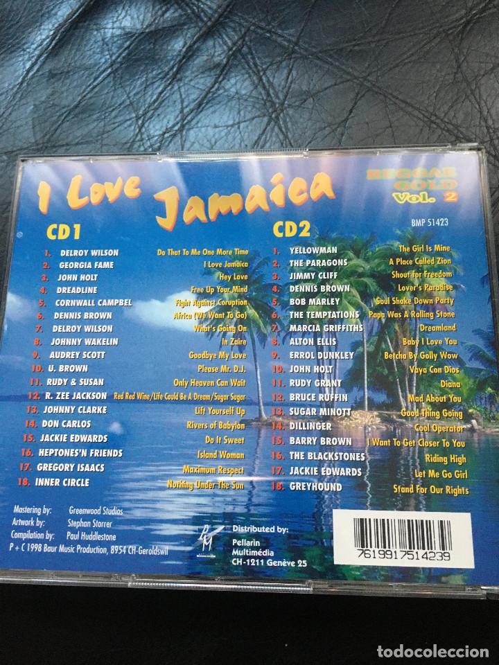 CDs de m&uacute;sica: I love jamaica - 2 CD - Foto 2