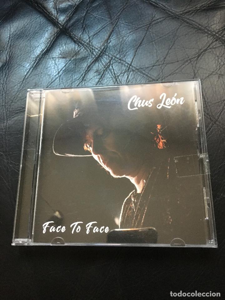 CDs de m&uacute;sica: CHUS LEON FACE TO FACE CD - Foto 1