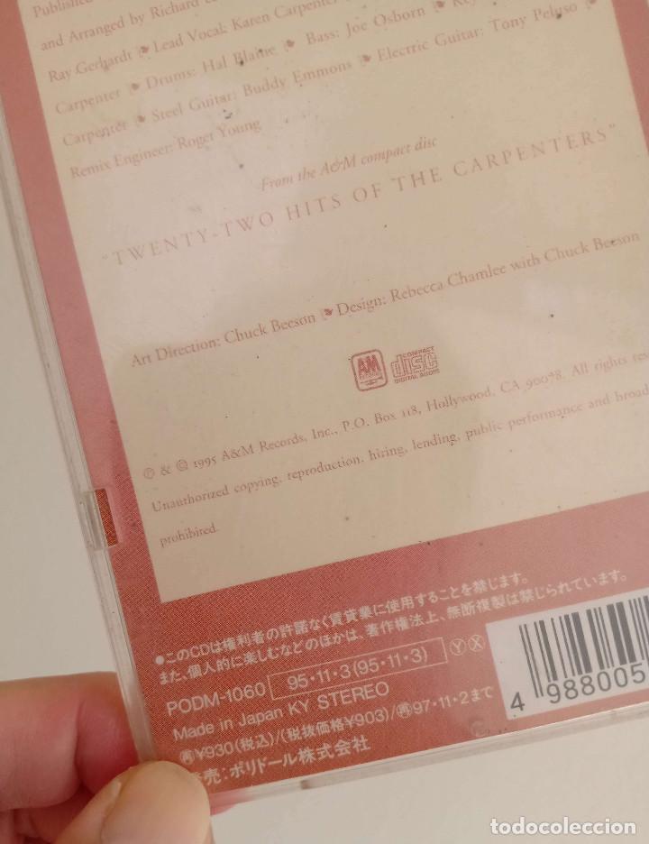 CDs de m&uacute;sica: Mini Disc Carpenters Japon - Foto 7