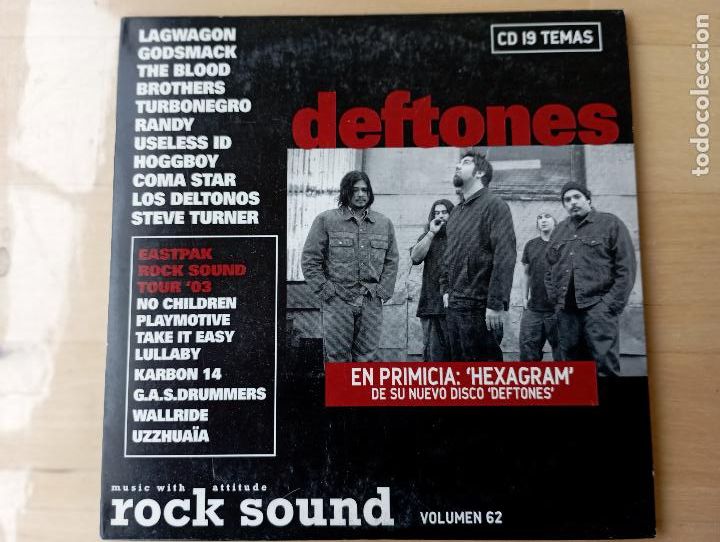 CDs de m&uacute;sica: DEFTONES,CAJA CARTON. - Foto 1