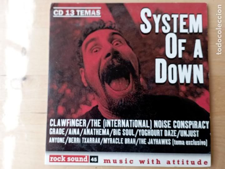CDs de m&uacute;sica: SYSTEM OF A DOWN ,CAJA CARTON. - Foto 1