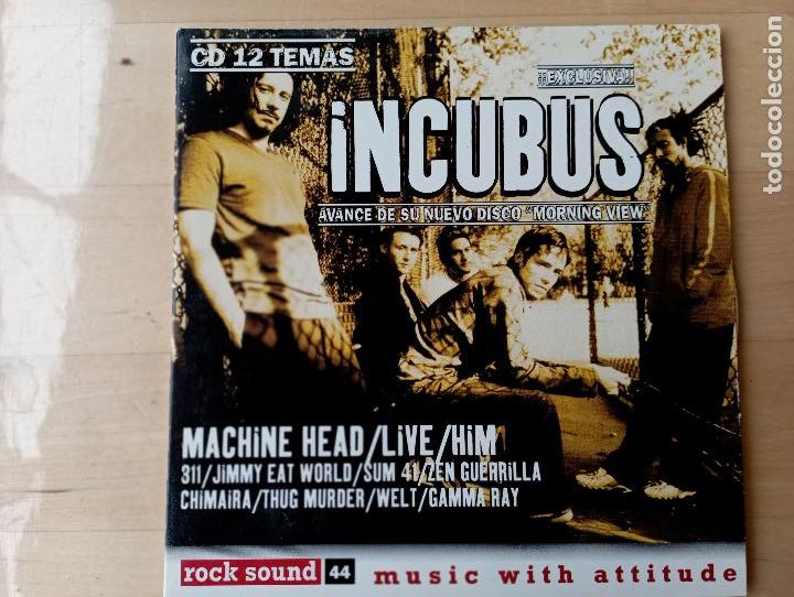CDs de m&uacute;sica: INCUBUS ,CAJA CARTON. - Foto 1
