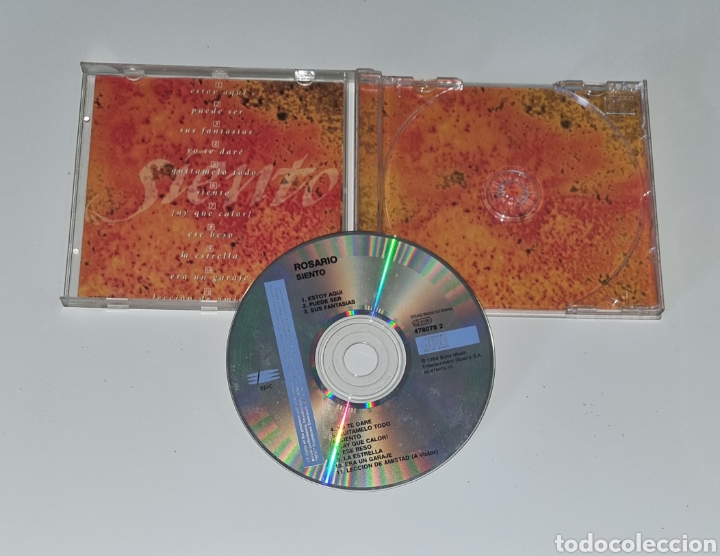 CDs de m&uacute;sica: ROSARIO / CD / SIENTO - Foto 2