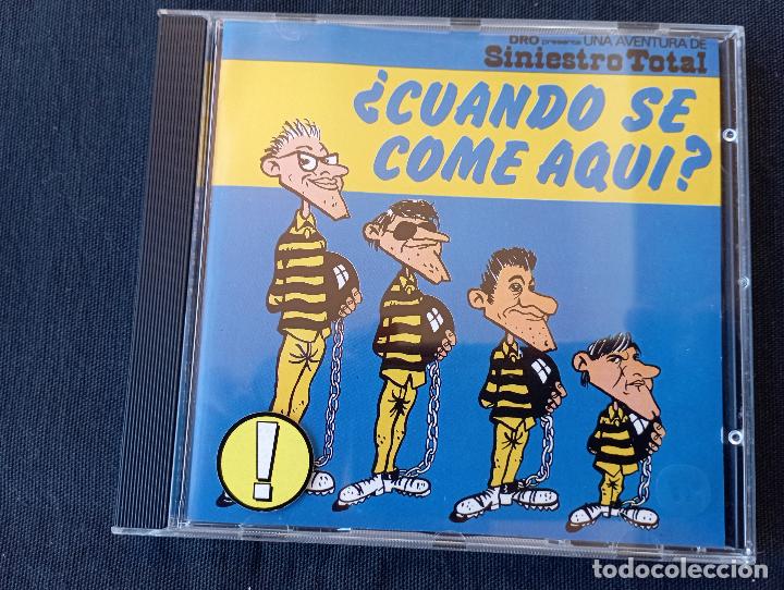 CDs de m&uacute;sica: CD - SINIESTRO TOTAL - CUANDO SE COME AQUI? - - Foto 1