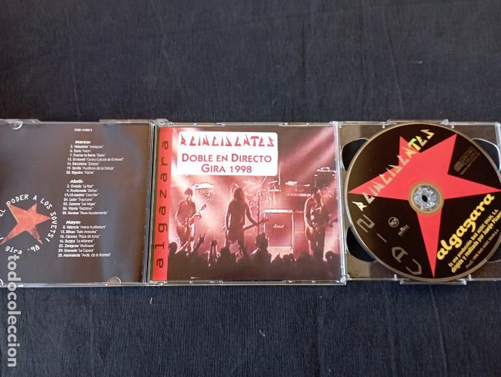 CDs de m&uacute;sica: CD - REINCIDENTES-ALGAZADA-DOBLE DIRECTO- - Foto 2