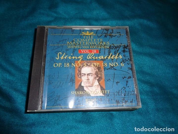 CDs de m&uacute;sica: BEETHOVEN. STRING QUARTETS. SHARON QUARTET. CD - Foto 1