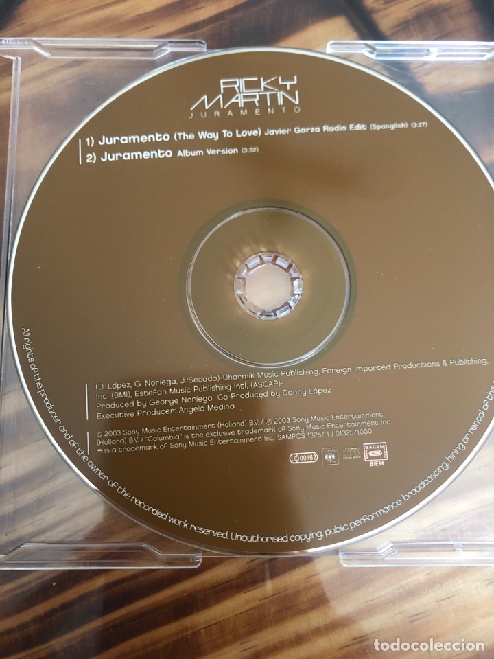 CDs de m&uacute;sica: Ricky Martin - Foto 2