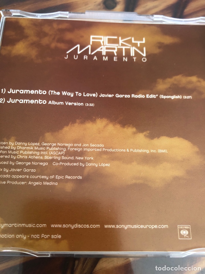 CDs de m&uacute;sica: Ricky Martin - Foto 3