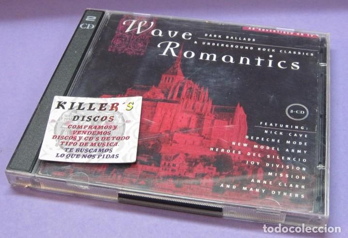 CDs de m&uacute;sica: Wave Romantics - 2x CD recopilatorio - Foto 1