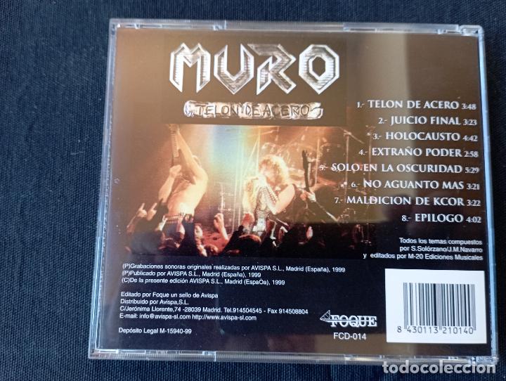 CDs de m&uacute;sica: CD - MURO -TELON DE ACERO- - Foto 2
