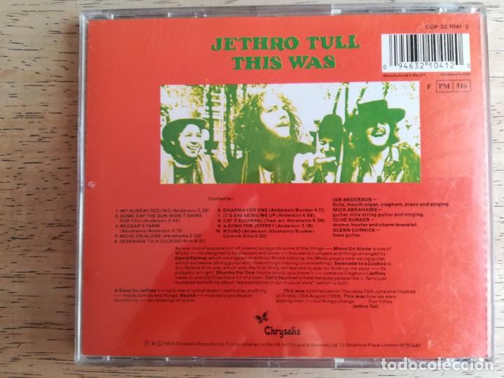 CDs de m&uacute;sica: Jethro Tull. This was. CD - Foto 2