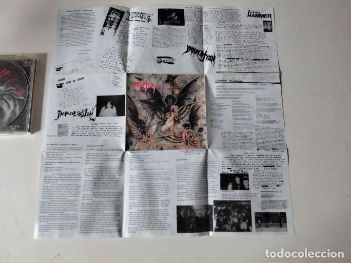 CDs de m&uacute;sica: IMMOLATION STEPPING ON ANGELS... CD REPULSE RECORDS 1995 - Foto 5