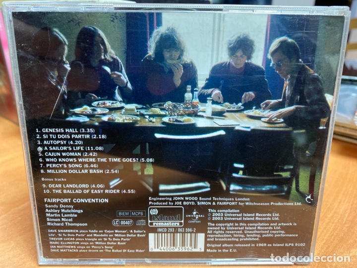 CDs de m&uacute;sica: Fairport Convention - Unhalfbricking (CD) - Foto 2