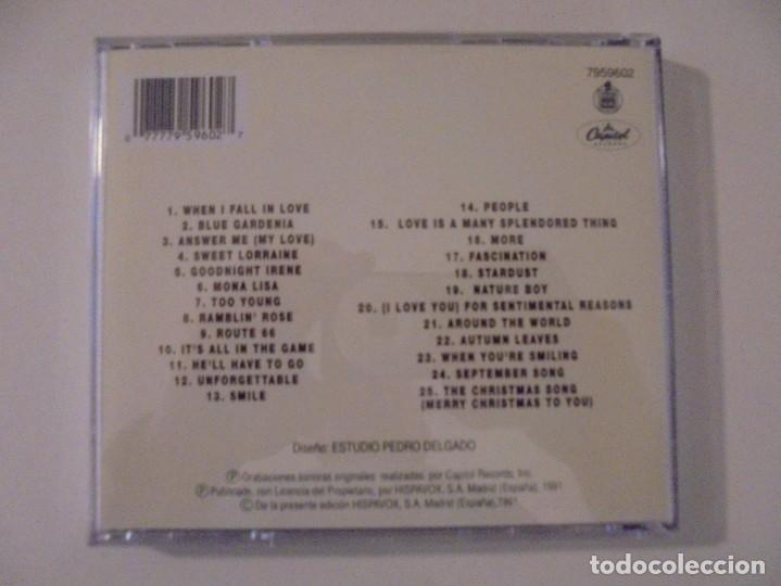 CDs de m&uacute;sica: NAT KING COLE. COLLECTION. VOL. 2 25 EXITOS EN VERSION ORIGINAL. COMPACTO. CAPITOL. - Foto 2