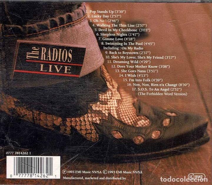 CDs de m&uacute;sica: The Radios - Live. CD - Foto 2