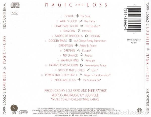 CDs de m&uacute;sica: Lou Reed - Magic and Loss - Foto 2