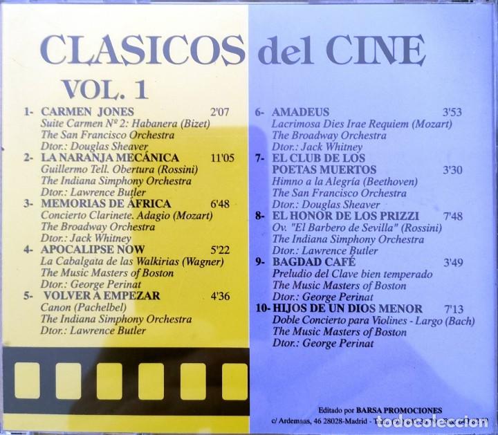 CDs de m&uacute;sica: CLASICOS DEL CINE VOL. 1 - Foto 1