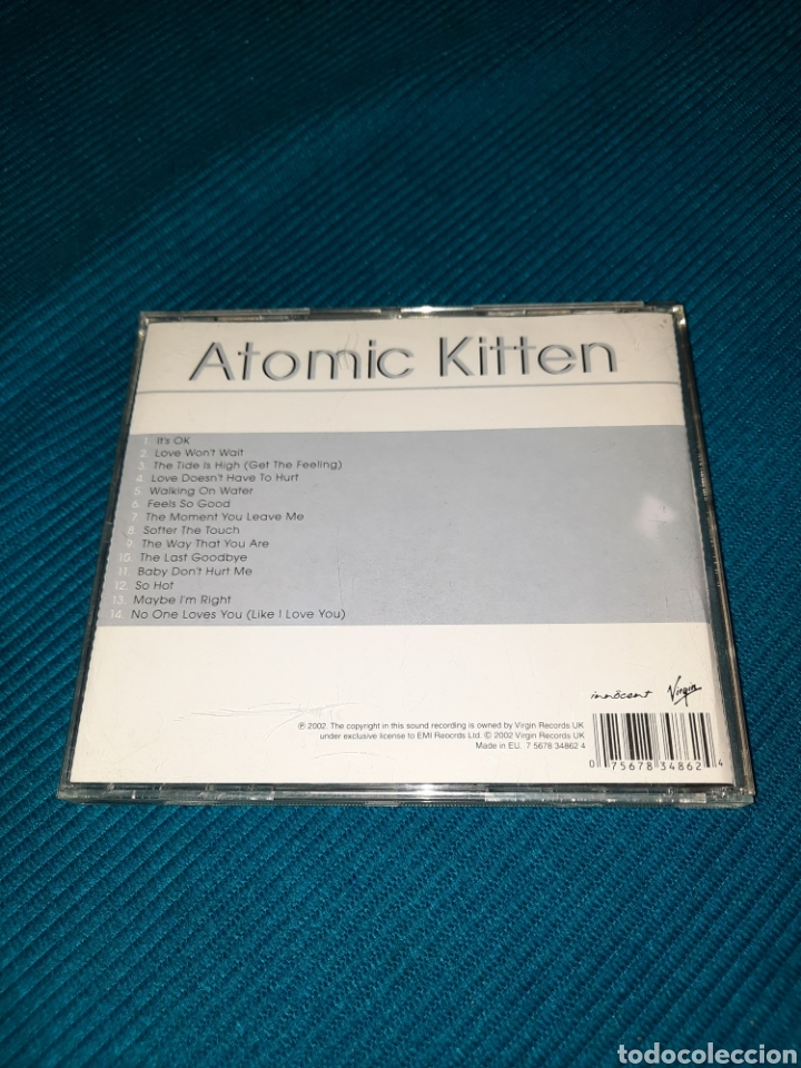 CDs de m&uacute;sica: CD ATOMIC KITTEN, FEELS SO GOOD - Foto 2