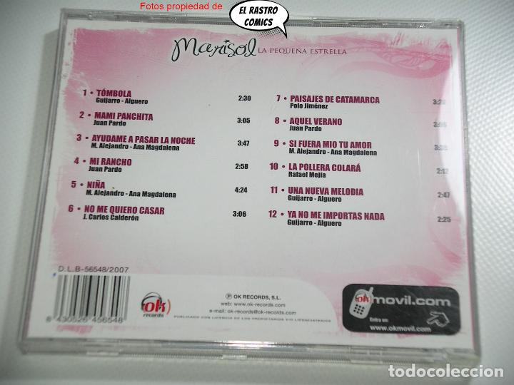 CDs de m&uacute;sica: Marisol, La peque&ntilde;a estrella, CD, 2007 - Foto 2