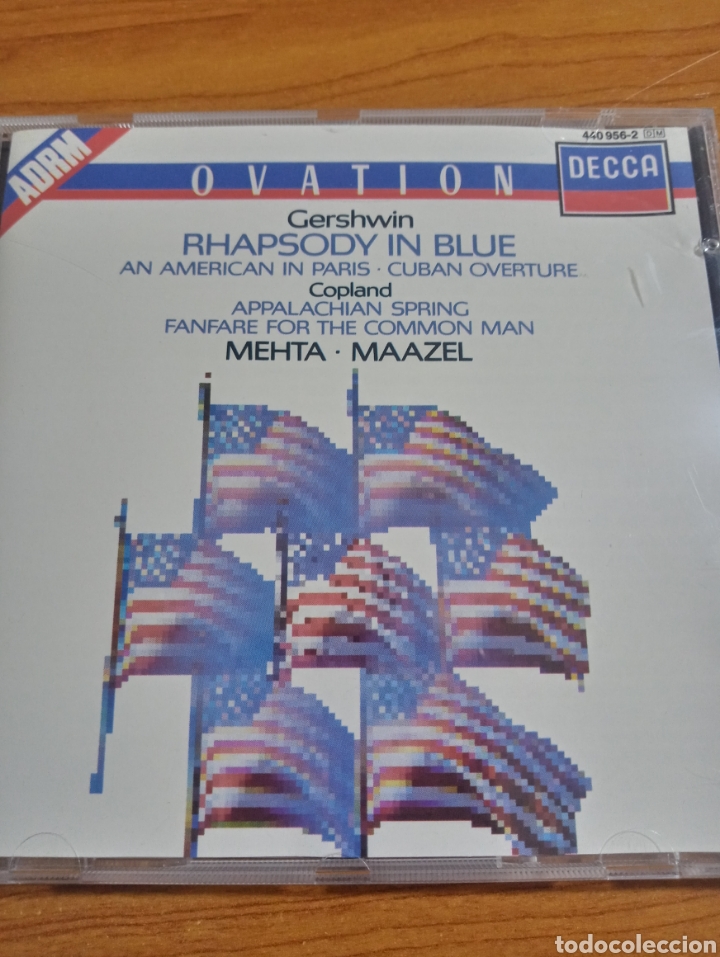 CDs de m&uacute;sica: Gershwin - rhapsody in blue - Foto 1