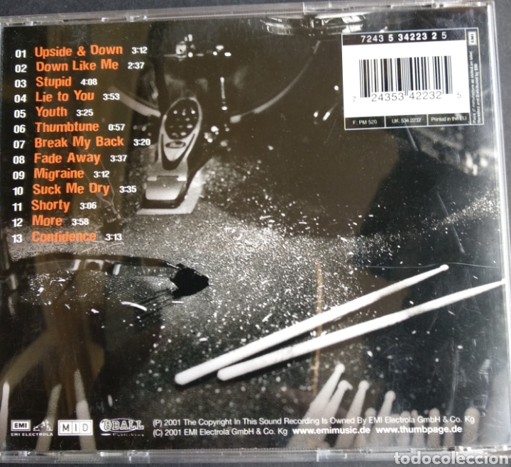 CDs de m&uacute;sica: *THUMB, EU, EMI, 2001 - Foto 2