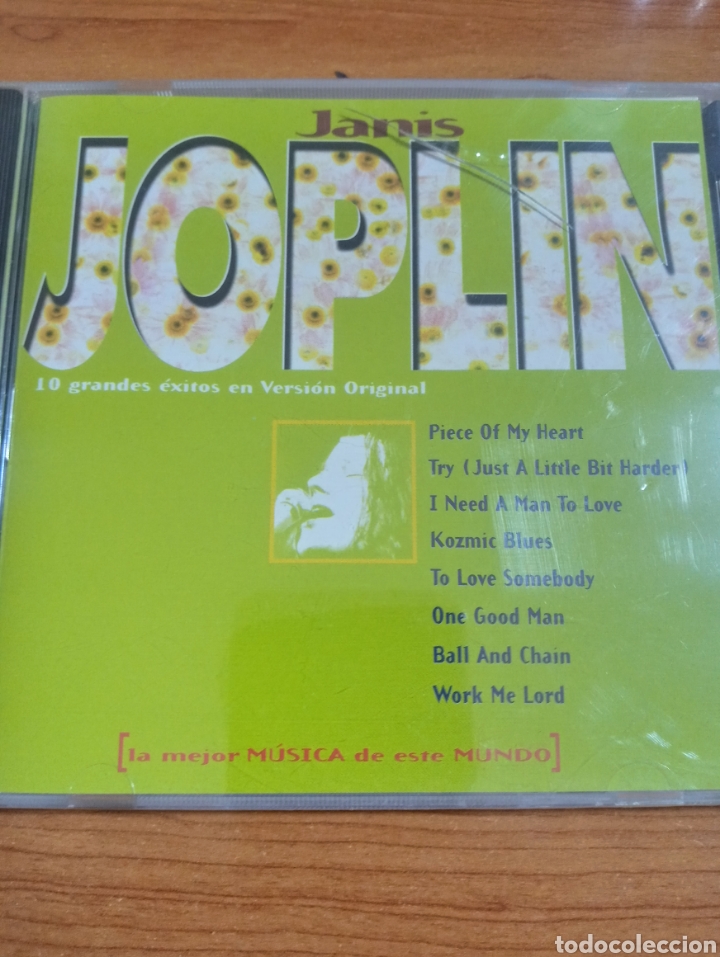 CDs de m&uacute;sica: Janis joplin - 10 grandes exitos en version original - Foto 1