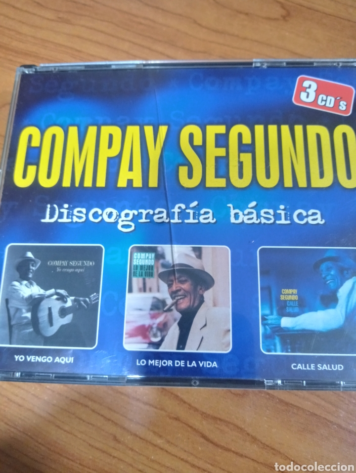 CDs de m&uacute;sica: Compay segundo - discografia basica - Foto 1
