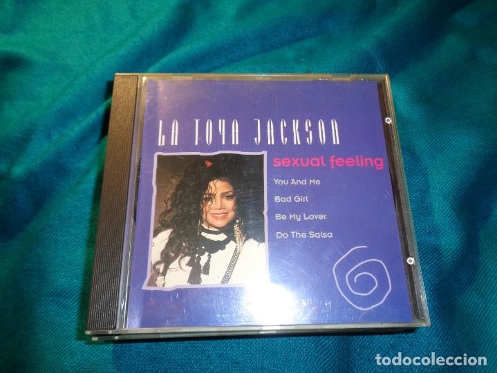 CDs de m&uacute;sica: LA TOYA JACKSON. SEXUAL FEELING. CD. IMPECABLE - Foto 1