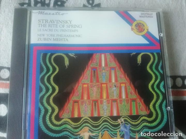 CDs de m&uacute;sica: CD STRAVINSKY / DVORAK / SMETANA- ECROS 1987 2CD - Foto 2