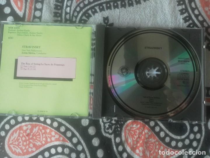 CDs de m&uacute;sica: CD STRAVINSKY / DVORAK / SMETANA- ECROS 1987 2CD - Foto 4