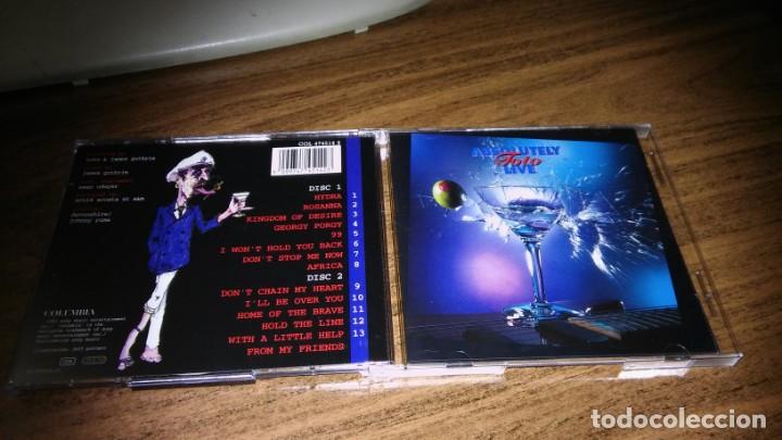 CDs de m&uacute;sica: TOTO - ABSOLUTELY LIVE (2 CD EN DIRECTO) - Foto 1