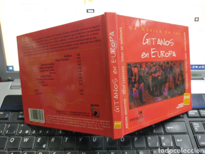 CDs de m&uacute;sica: La m&uacute;sica de los gitanos en Europa CD libro - Foto 1