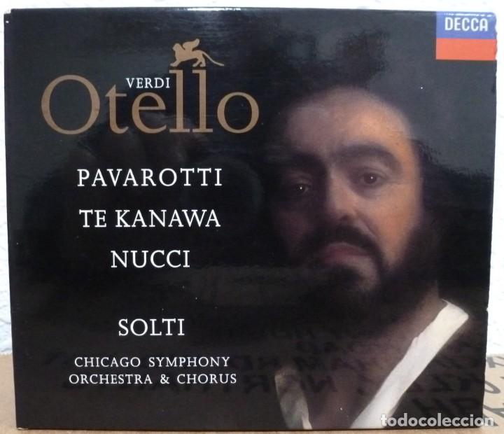 CDs de m&uacute;sica: VERDI - OTELLO (2xCD + LIBRETO DECCA) - Foto 1